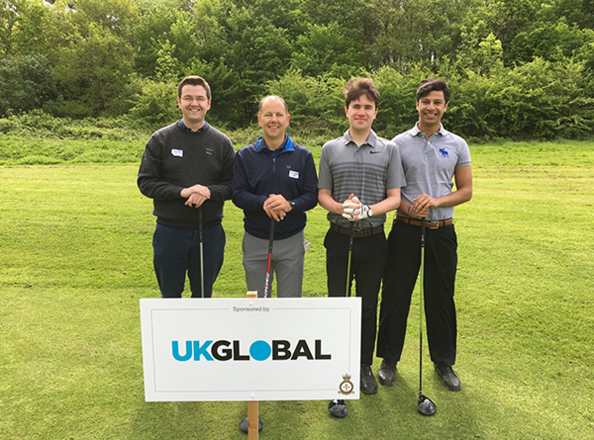 Charity golf day hosted by the Bobst Group